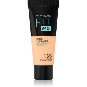 MAYBELLINE NEW YORK Fit Me! Matte+Poreless machiaj mat pentru piele normală și grasă