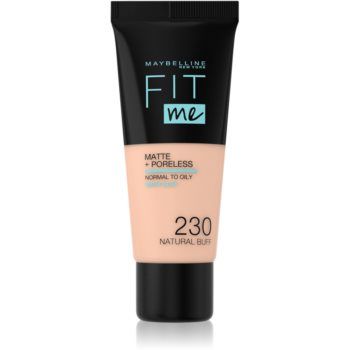 MAYBELLINE NEW YORK Fit Me! Matte+Poreless machiaj mat pentru piele normală și grasă