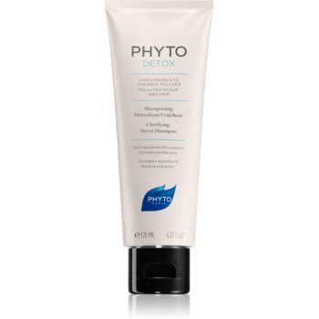 Phyto Detox sampon pentru curatare pentru păr expus la poluare