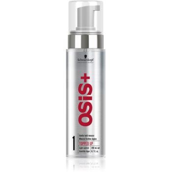 Schwarzkopf Professional Osis+ Topped Up spumă de styling pentru volum și strălucire