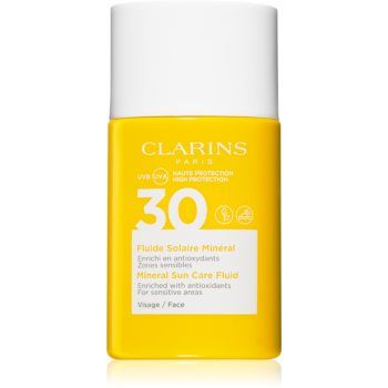 Clarins Mineral Sun Care Fluid fluid mineral cu protecție solară SPF 30 de firma originala