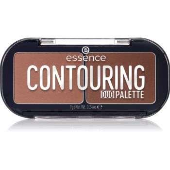 Essence CONTOURING DUO PALETTE Patela pentru conturul fetei