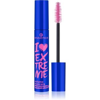 Essence I LOVE EXTREME mascara rezistent la apă, pentru volum