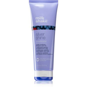 Milk Shake Silver Shine balsam pentru păr blond neutralizeaza tonurile de galben de firma original