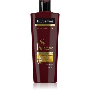 TRESemmé Keratin Smooth sampon cu keratină și ulei de maroule
