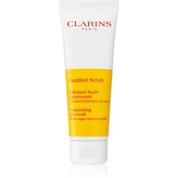 Clarins CL Cleansing Comfort Scrub ulei pentru exfoliere facial