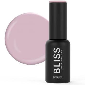 Oja Semipermanenta BlissTop Color Cover Pink Lila Rossa, 7ml