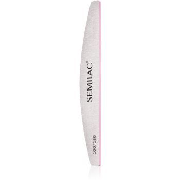 Semilac Accessories Nail File 100/180 pilă de unghii clasică cu două straturi aspre