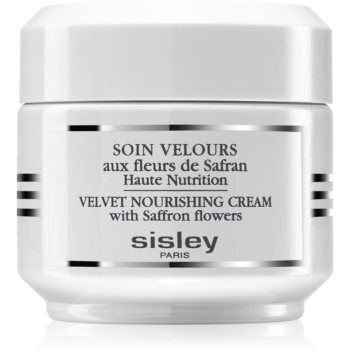 Sisley Velvet Nourishing Cream with Saffron Flowers cremă hidratantă pentru piele uscata spre sensibila de firma originala