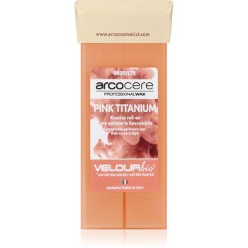Arcocere Professional Wax Pink Titanium ceară depilatoare roll-on Arcocere Professional Wax Pink Titanium ceară depilatoare roll-on