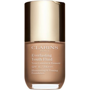 Clarins Everlasting Youth Fluid make-up pentru luminozitate SPF 15