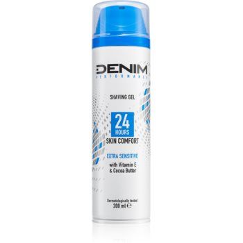 Denim Performance Extra Sensitive gel pentru bărbierit pentru bărbați de firma original