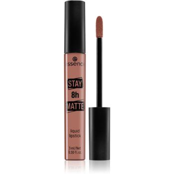 Essence Stay 8h Matte Ruj de buze lichid, de lunga durata