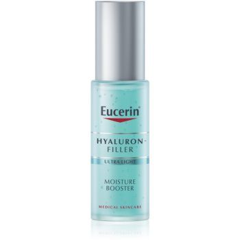 Eucerin Hyaluron-Filler Moisture Booster ser cu textura fina pentru o hidratare intensa