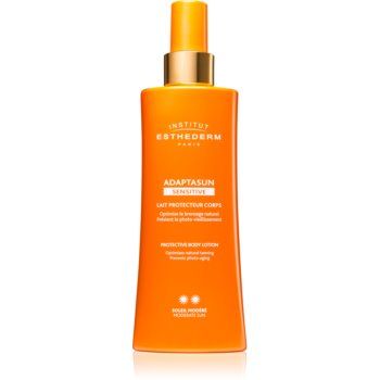 Institut Esthederm Adaptasun Sensitive Protective Body Lotion loțiune de protecție solară protectie medie impotriva razelor UV