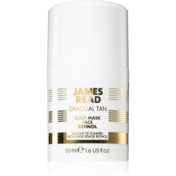 James Read Gradual Tan Sleep Mask Masca faciala cu efect de bronzare cu retinol