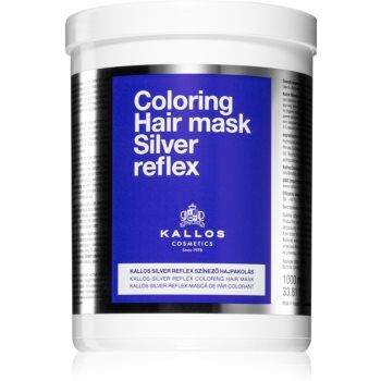 Kallos Silver Reflex Masca de par neutralizeaza tonurile de galben ieftina