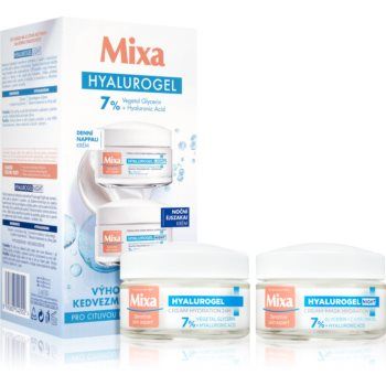 MIXA Hyalurogel set (pentru ten uscat și sensibil)