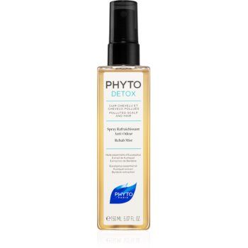 Phyto Detox ceață înviorătoare pentru păr expus la poluare