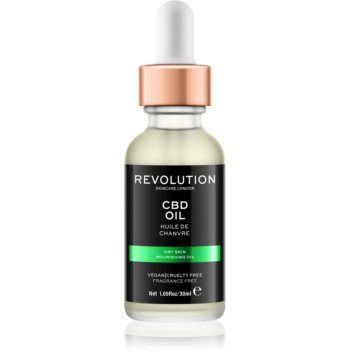 Revolution Skincare CBD ulei hrănitor pentru tenul uscat