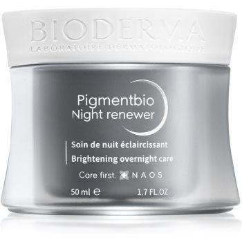 Bioderma Pigmentbio Night Renewer crema de noapte impotriva petelor intunecate