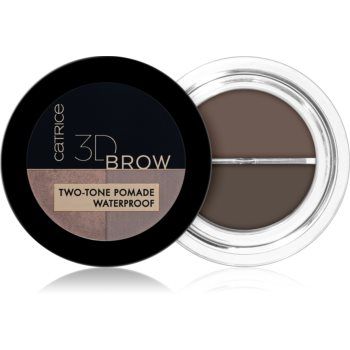 Catrice 3D Brow Two-Tone pomadă pentru sprâncene 2 in 1