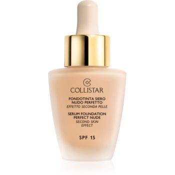 Collistar Serum Foundation Perfect Nude machiaj de stralucire pentru un look natural SPF 15