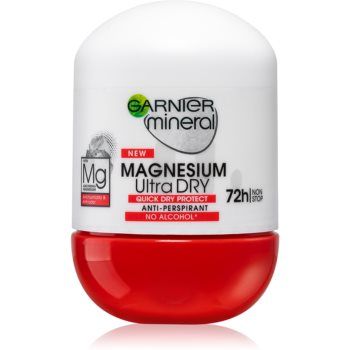 Garnier Mineral Magnesium Ultra Dry antiperspirant roll-on