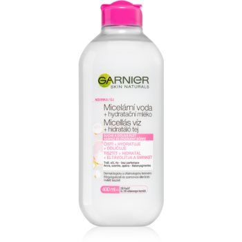 Garnier Skin Naturals apă micelară care conține lapte hidratant pentru piele uscata si sensibila