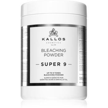 Kallos Bleaching Powder Super 9 pudră pentru decolorare și crearea șuvițelor