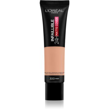 L’Oréal Paris Infallible 32H Matte Cover machiaj matifiant de lungă durată SPF 25