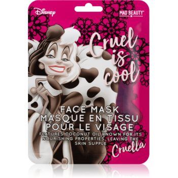 Mad Beauty Disney Villains Cruella masca pentru celule cu ulei de cocos