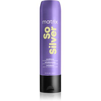 Matrix So Silver balsam neutralizeaza tonurile de galben