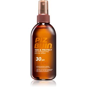 Piz Buin Tan & Protect ulei protector pentru accelerarea bronzului SPF 30 ieftina