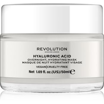 Revolution Skincare Hyaluronic Acid masca hidratanta de noapte facial