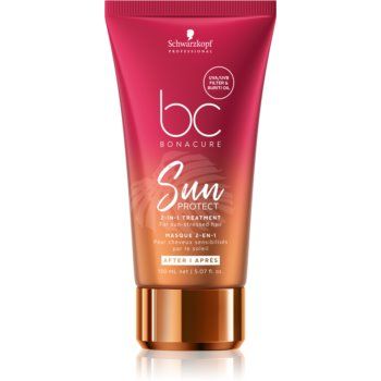 Schwarzkopf Professional BC Bonacure Sun Protect 2-IN-1 Treatment Tratament regerator și pentru consolidare 2 in 1