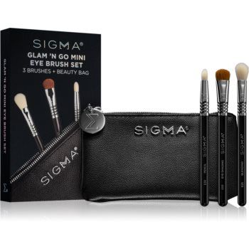 Sigma Beauty Brush Set Glam N Go set de pensule cu geantă