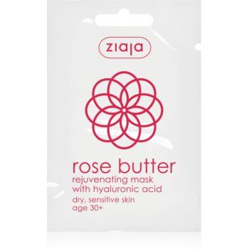 Ziaja Rose Butter Masca faciala cu efect de intinerire 30+