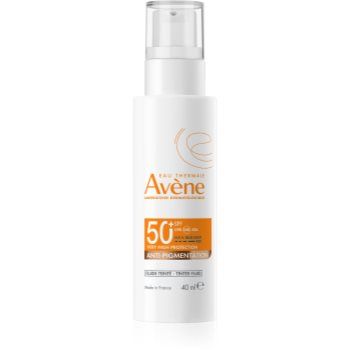 Avène Sun Anti-Aging Suncare Tinted fluid protector tonifiant pentru față impotriva petelor