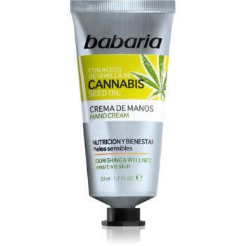 Babaria Cannabis crema de maini hidratanta de firma originala