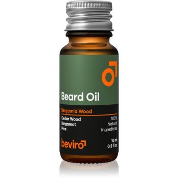 Beviro Bergamia Wood ulei pentru barba cu miros de lemn
