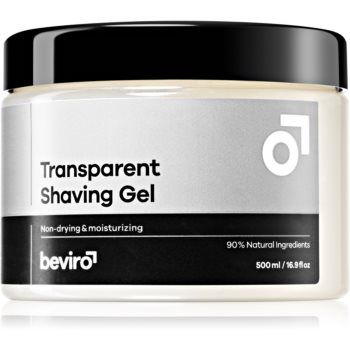 Beviro Transparent Shaving Gel gel pentru bărbierit pentru barbati