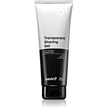 Beviro Transparent Shaving Gel gel pentru bărbierit pentru barbati