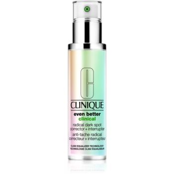 Clinique Even Better Clinical™ Radical Dark Spot Corrector + Interrupter ser cu efect iluminator impotriva petelor