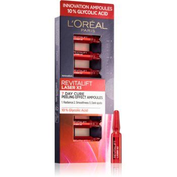 L’Oréal Paris Revitalift Laser X3 ser facial pentru netezire in fiole