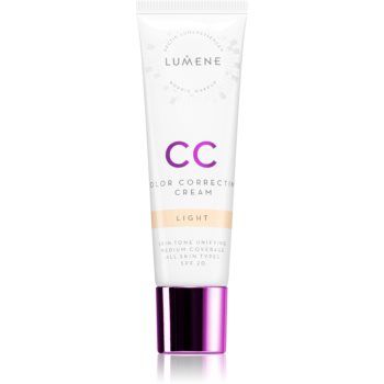 Lumene CC Color Correcting Cream Crema CC pentru un ten uniform SPF 20