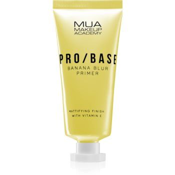 MUA Makeup Academy PRO/BASE Banana Blur baza hidratantă de machiaj de firma originala