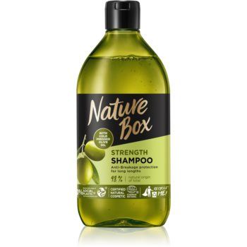 Nature Box Olive Oil sampon protector împotriva părului fragil