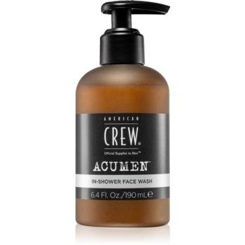 American Crew Acumen In-Shower Face Wash spuma de curatat faciale