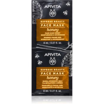Apivita Express Beauty Nourishing Face Mask Honey masca hranitoare faciale